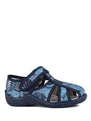 Тапочки, цвет: синий, артикул: 03006