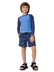 Шорты плавательные, цвет: синий, артикул: NKBCH06-Z4