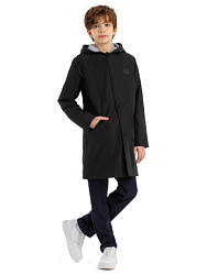 Плащ, цвет: черный, артикул: KJBCK19-99