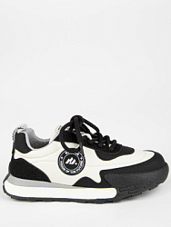 Кроссовки, цвет: черный-белый, артикул: 731218-1