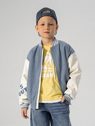 Бомбер, цвет: синий, артикул: PKBCK06-AW