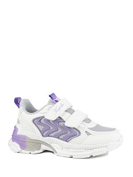 Кроссовки, цвет: белый-сиреневый, артикул: 73994-2