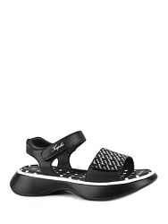 Сандалии, цвет: черный, артикул: 33608п-1